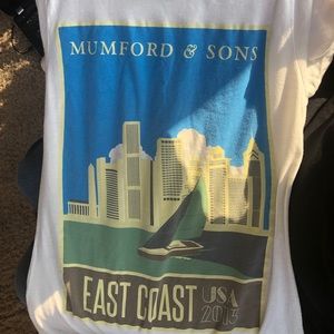 **DONATED** Mumford and sons Tee size XS